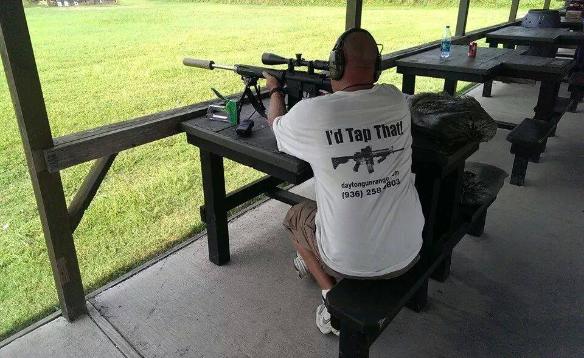Texas gun range